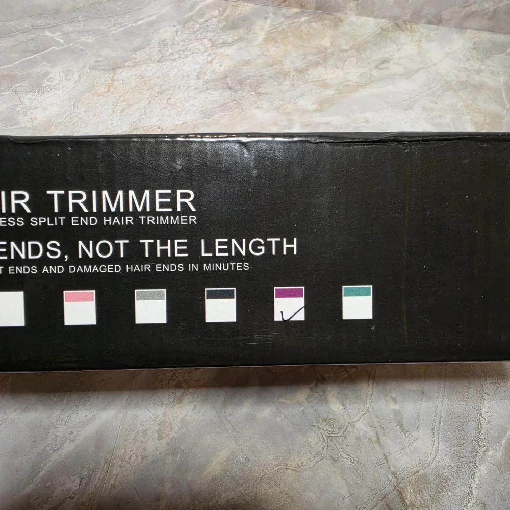 RH-6668 Rechargeable Portable Hair Cordless Split End Trimmer Purple